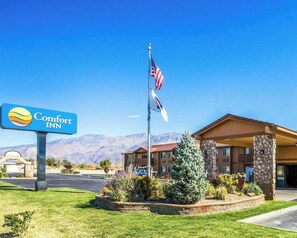 Blick von der Unterkunft