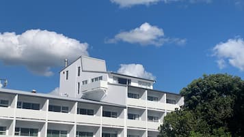 Overnatningsstedets facade