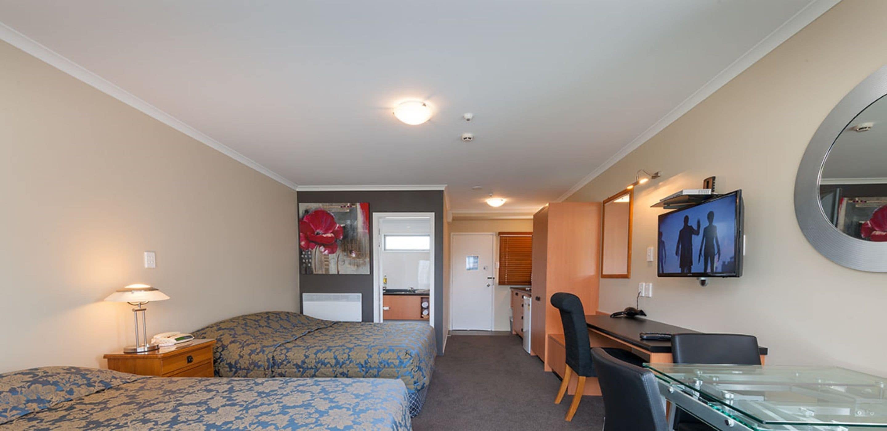 iron/ironing board, free wifi, bed sheets