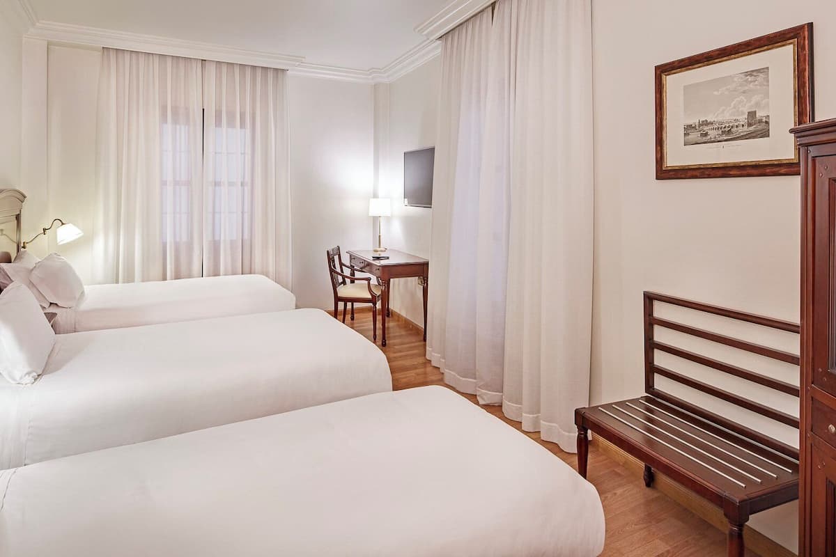 Minibar, in-room safe, desk, blackout curtains