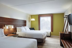 In-room safe, desk, laptop workspace, blackout drapes