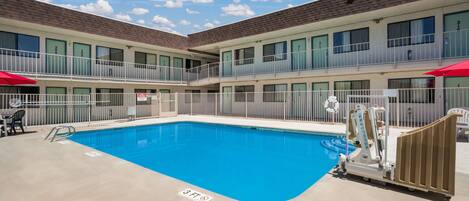 Seasonal outdoor pool