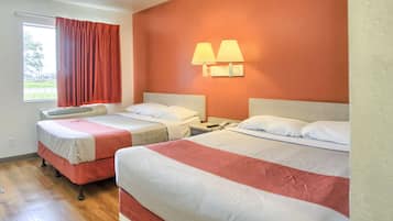 Free WiFi, bed sheets