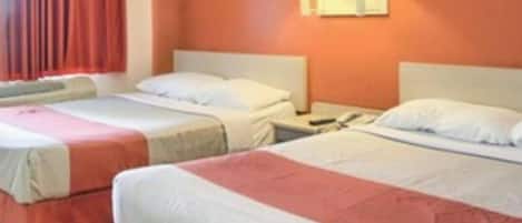 Free WiFi, bed sheets