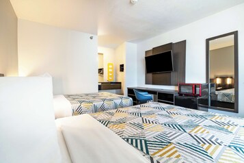 Standard Suite, 2 Queen Beds, Non Smoking | Desk, free WiFi, bed sheets