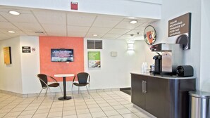 Sitteområde i lobbyen
