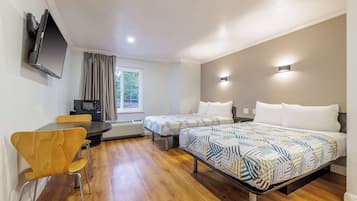 Desk, iron/ironing board, free WiFi, bed sheets