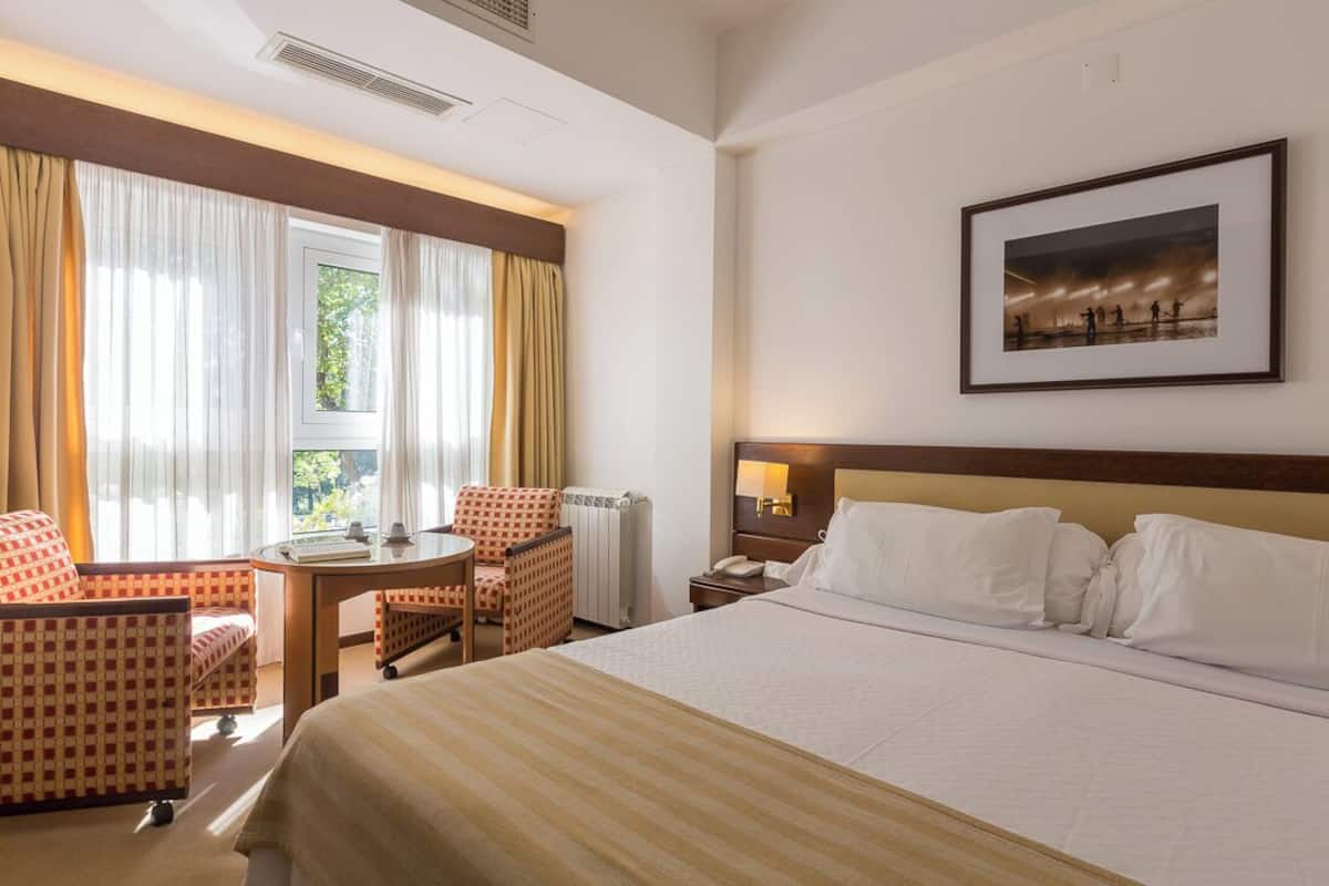 In-room safe, desk, blackout curtains, soundproofing