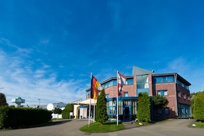 Façade de l’hébergement