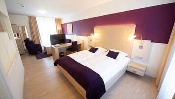 Juniorsuite Deluxe | Hochwertige Bettwaren, Pillowtop-Betten, Minibar, Zimmersafe