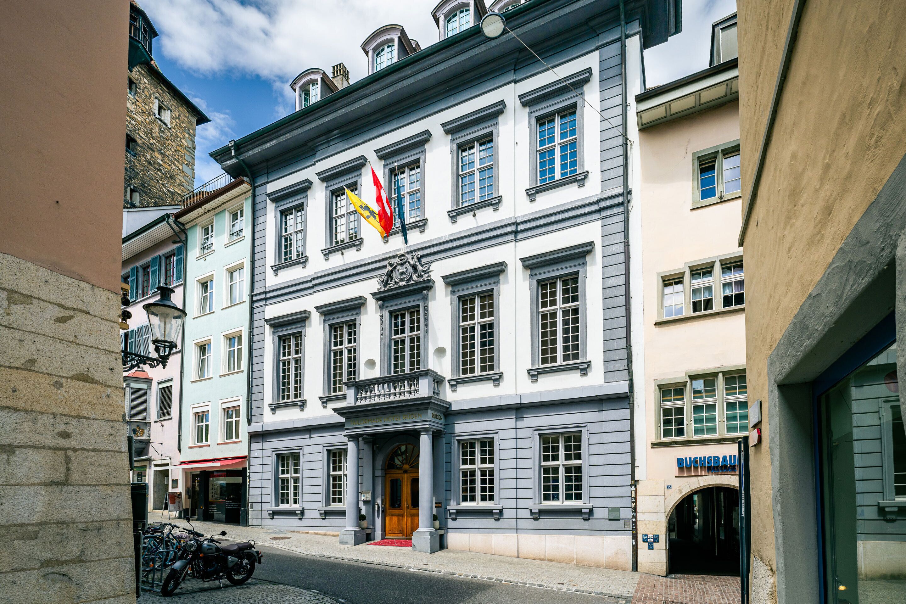 Fassade der Unterkunft