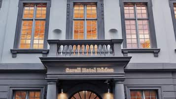 Fassade der Unterkunft