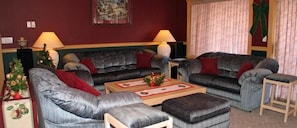 Sala de estar en el lobby