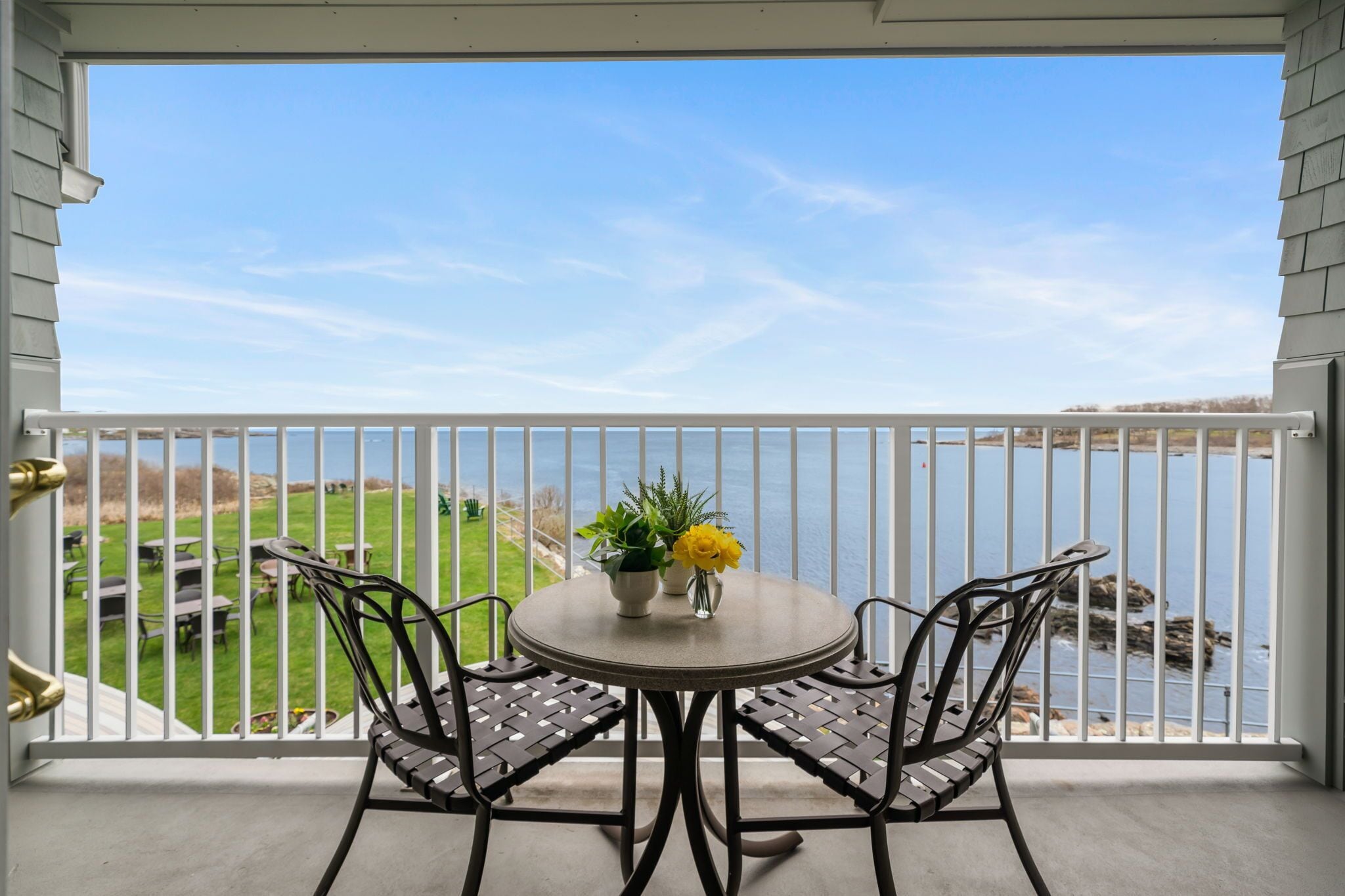 客房, 1 張特大雙人床, 海景 (Corner Room, Upper or Ground Floor) | 羽絨被、舒適加層、客房內保險箱、獨特裝潢