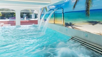 Behandlingsrum til par, sauna, boblebad, dampbad, massagebehandlinger