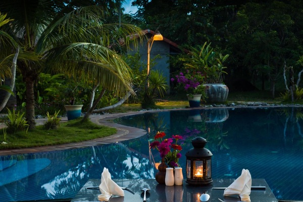 Outdoor pool
