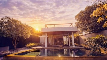 Quarto superior | Terraço/pátio