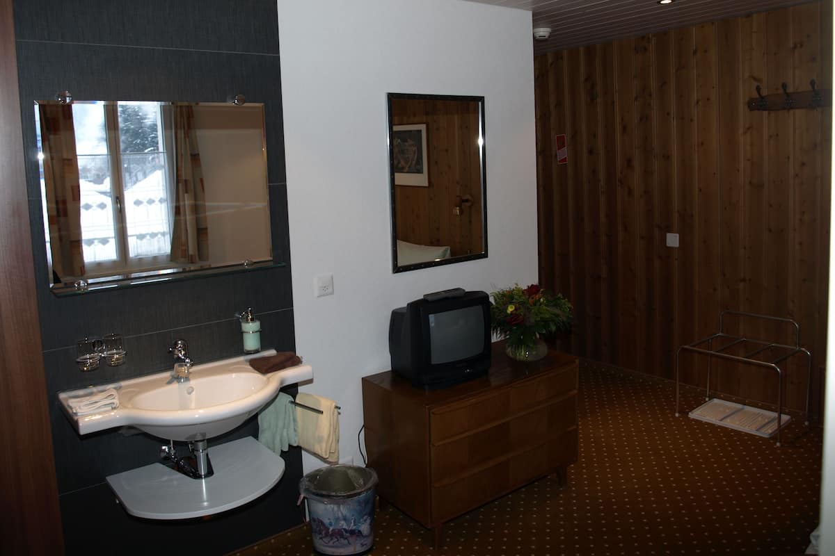 Twin Room, Balcony, Mountain View | In-room safe, free WiFi, bed sheets