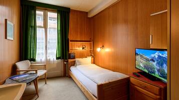 Basic Single Room | In-room safe, free WiFi, bed sheets