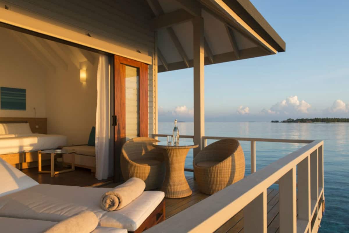 Villa, Overwater | Premium bedding, minibar, iron/ironing board, free WiFi