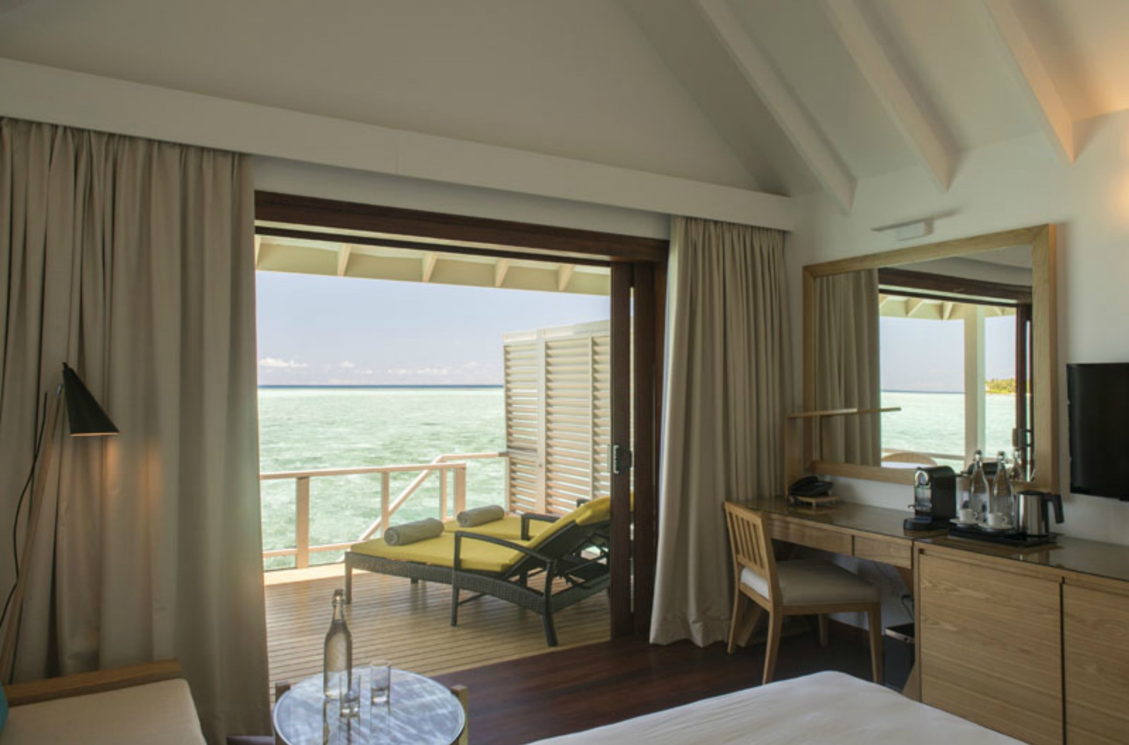 villa, overwater | premium bedding, minibar, iron/ironing board, free wifi
