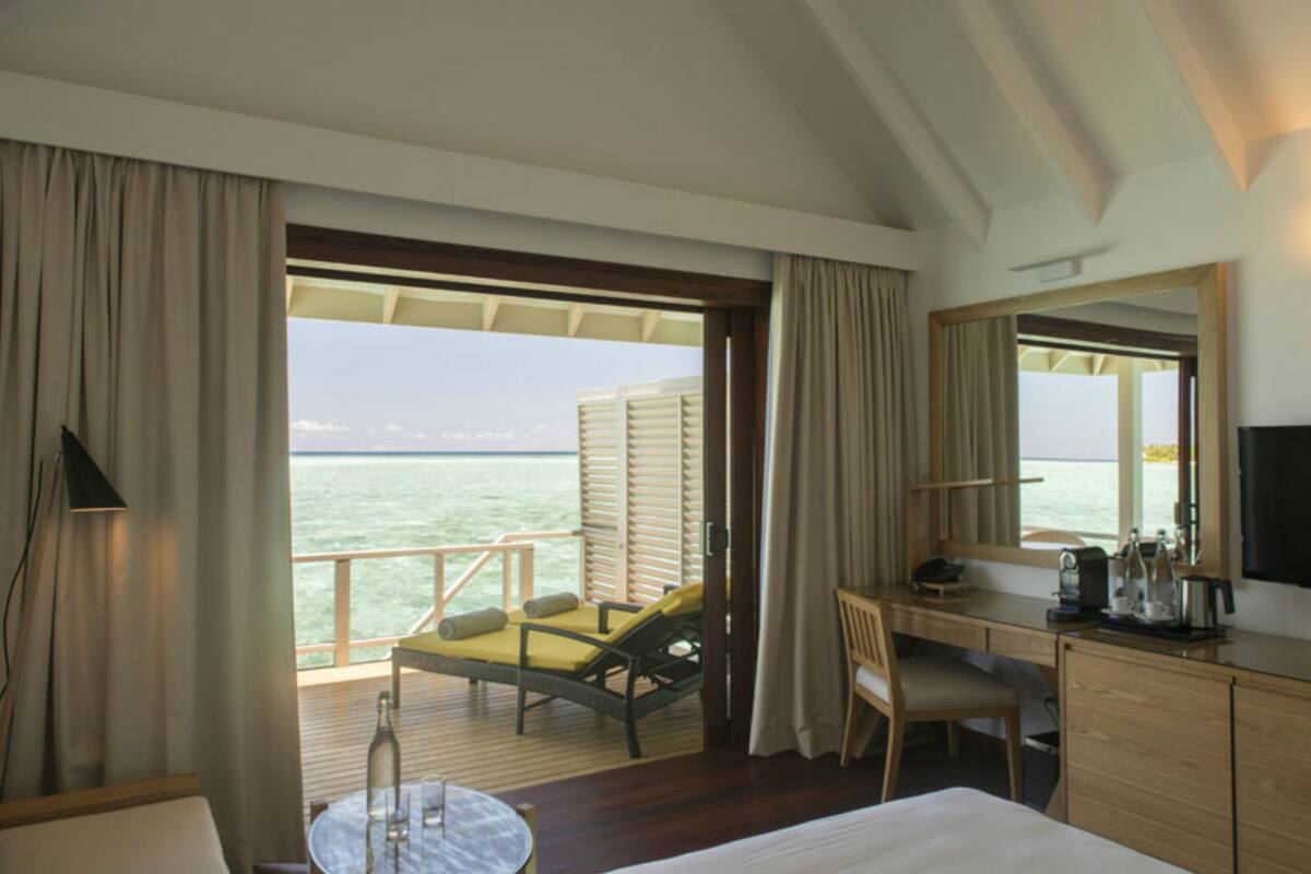 villa, overwater | premium bedding, minibar, iron/ironing board, free wifi