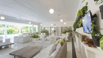 Sittområde i lobbyn