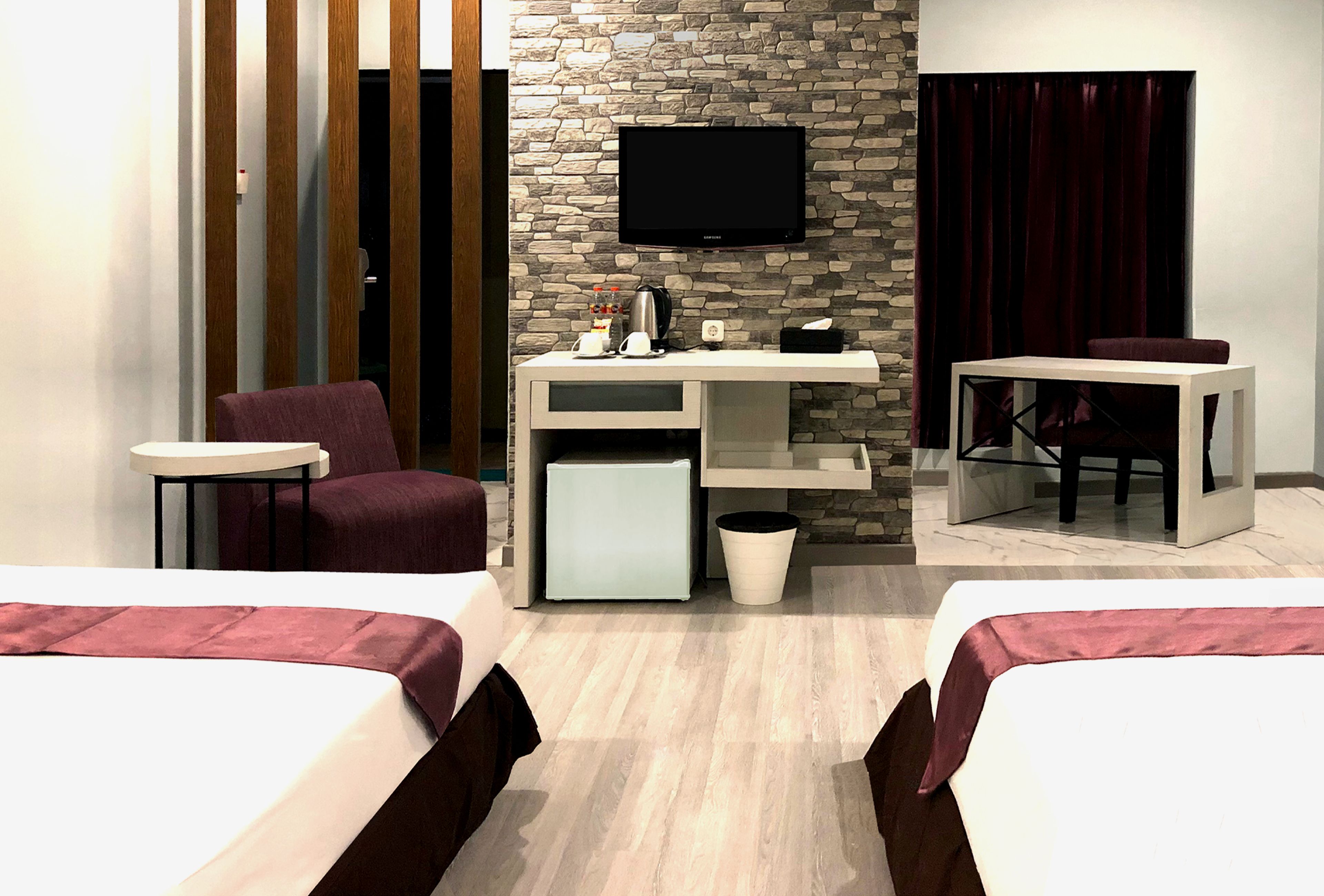 superior room, 2 single beds | view from room