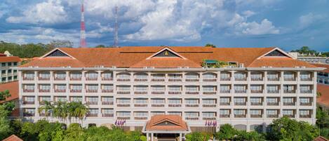 Majoituspaikan julkisivu