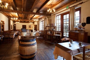 Daily buffet breakfast (EUR 14 per person)