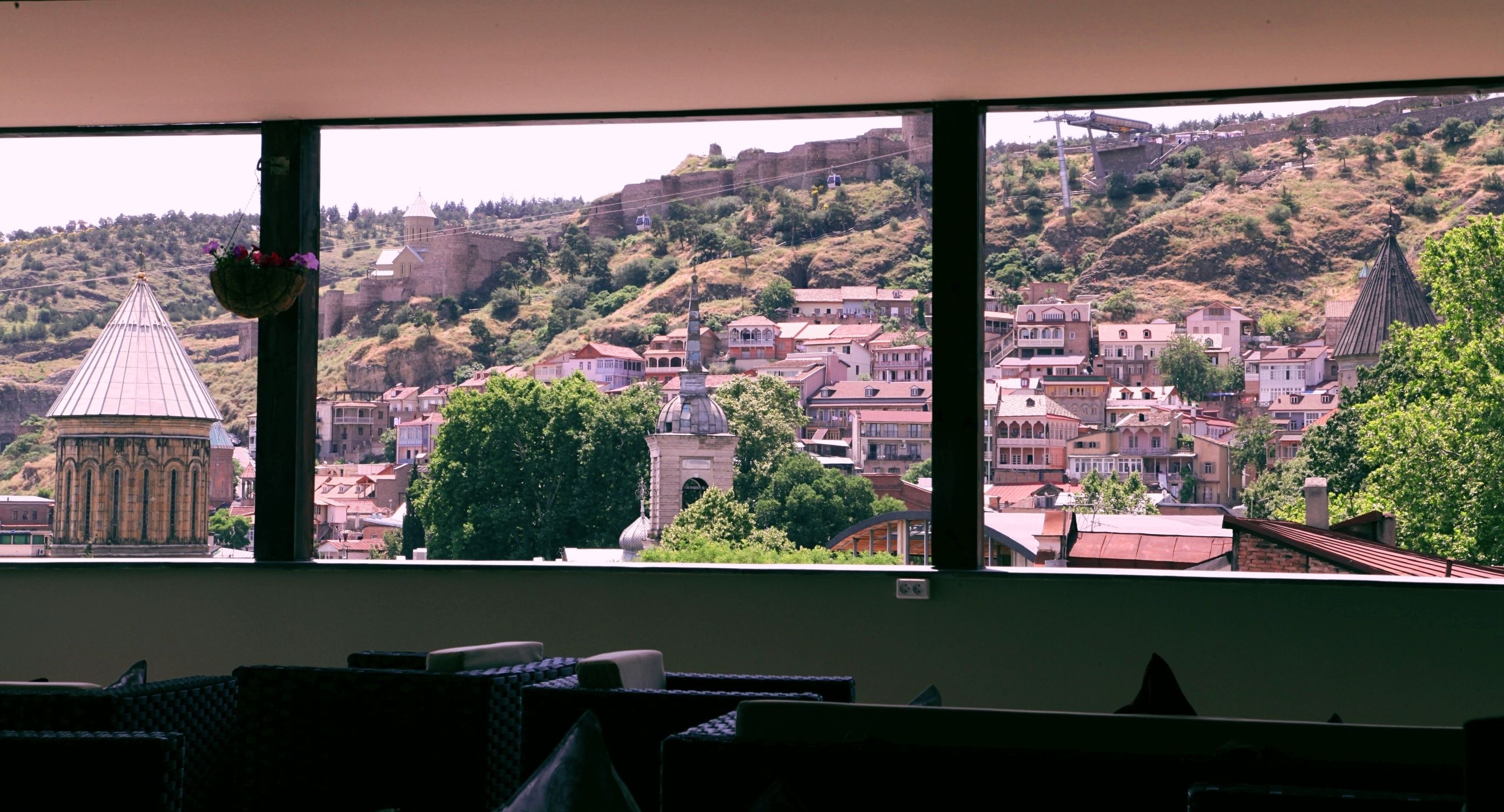 Vista desde la propiedad