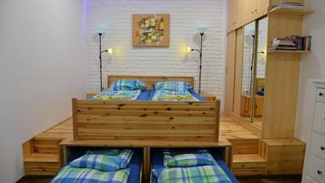 City Apartment, 1 Bedroom, Private Bathroom, Courtyard Area | Soundproofing, iron/ironing board, free cribs/infant beds, free WiFi