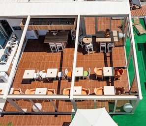 Rooftop terrace - Hotel Skyprime (Budva)