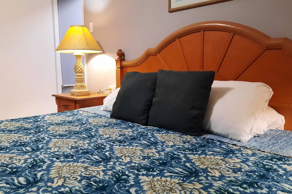 Apartment, 2 Bedrooms, Accessible, Pool View | 1 bedroom, in-room safe, individually decorated, individually furnished