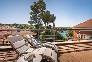 Cikat bay Suite with Balcony and Sea View | View from room - Boutique Hotel Alhambra (Mali Losinj)