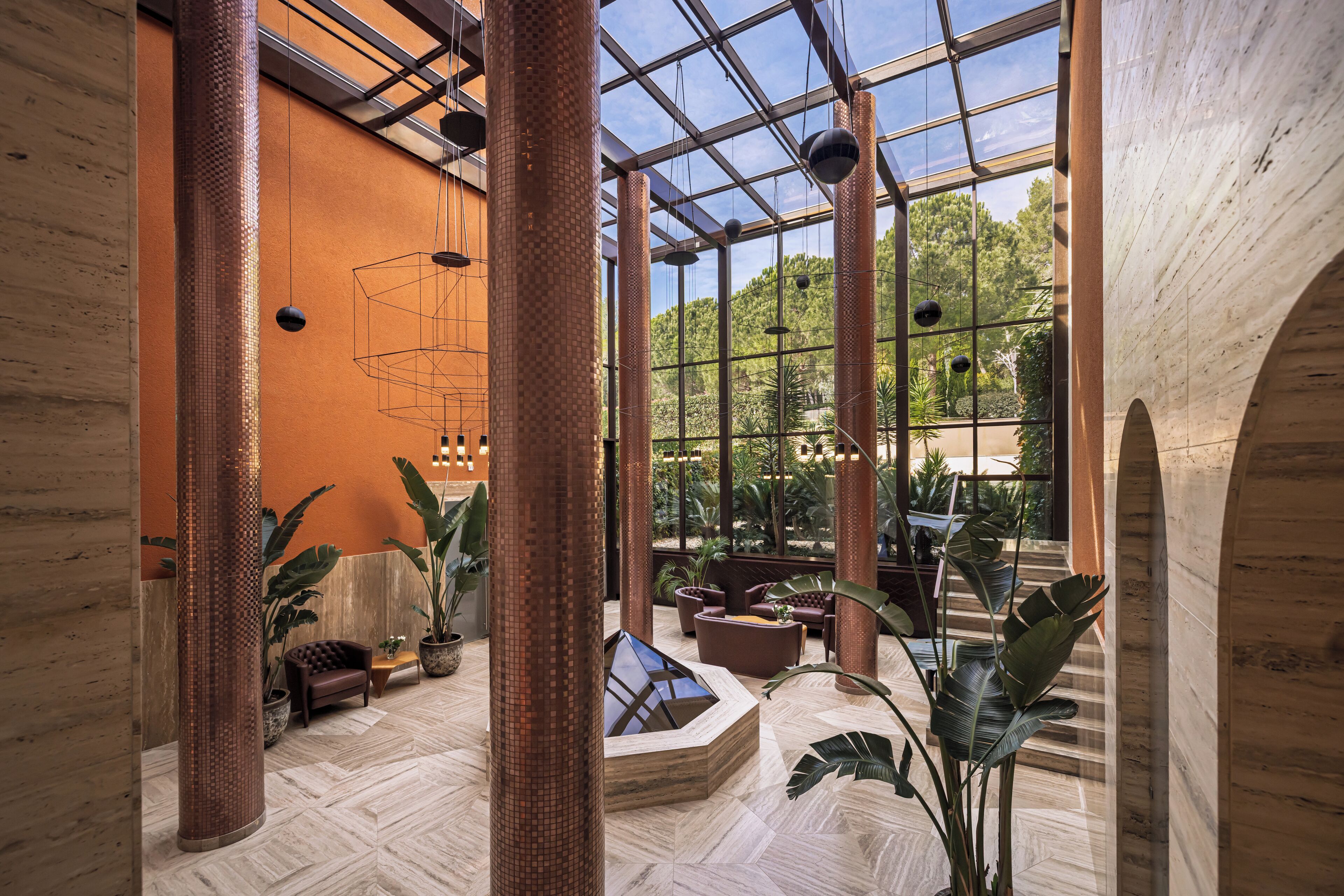 Sitzecke in der Lobby