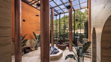 Sitzecke in der Lobby