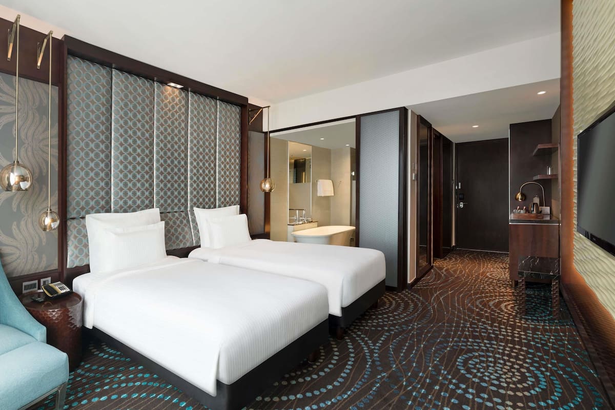 1 slaapkamer, lakens van Egyptisch katoen, luxe beddengoed