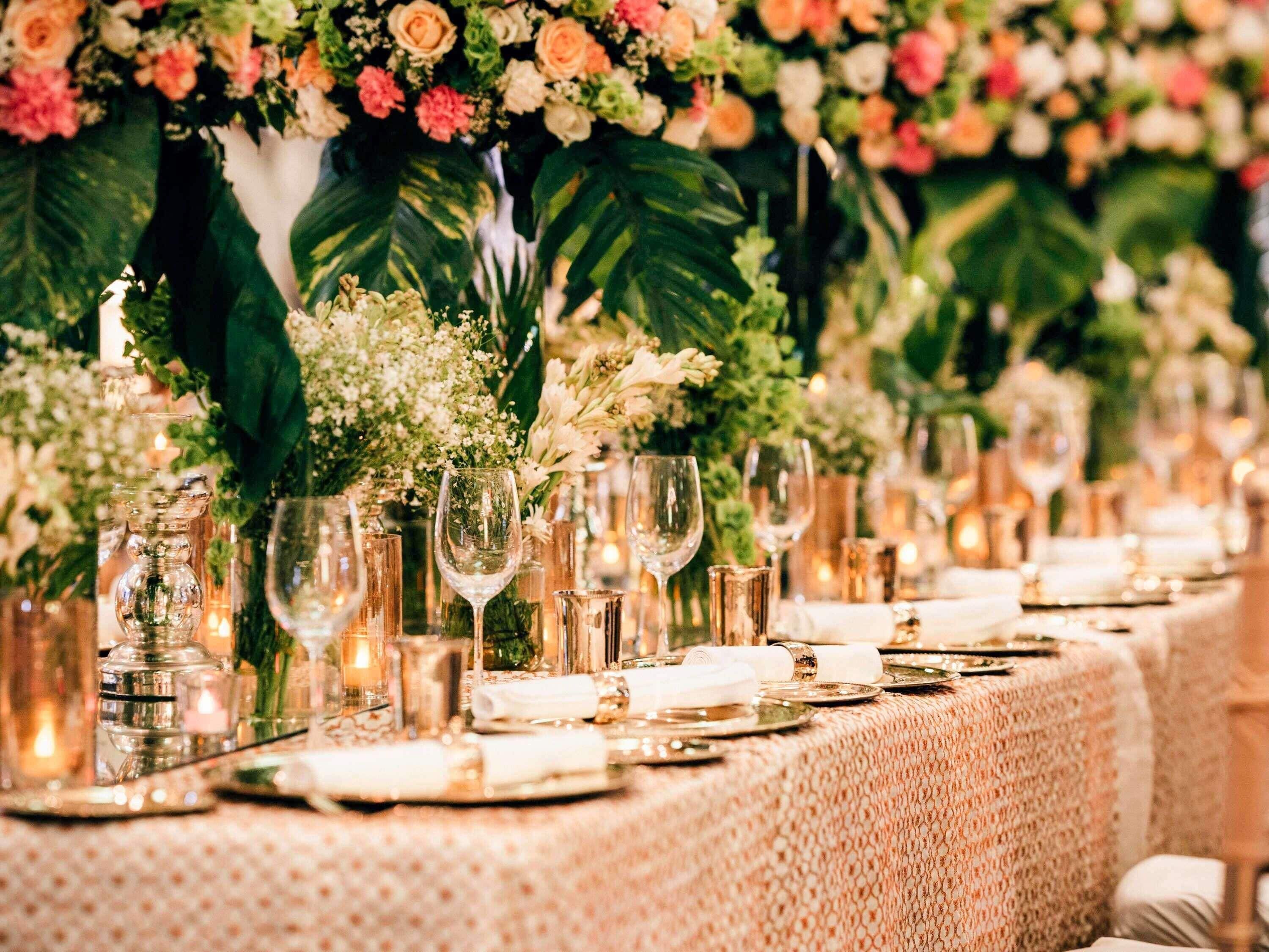 Indoor wedding