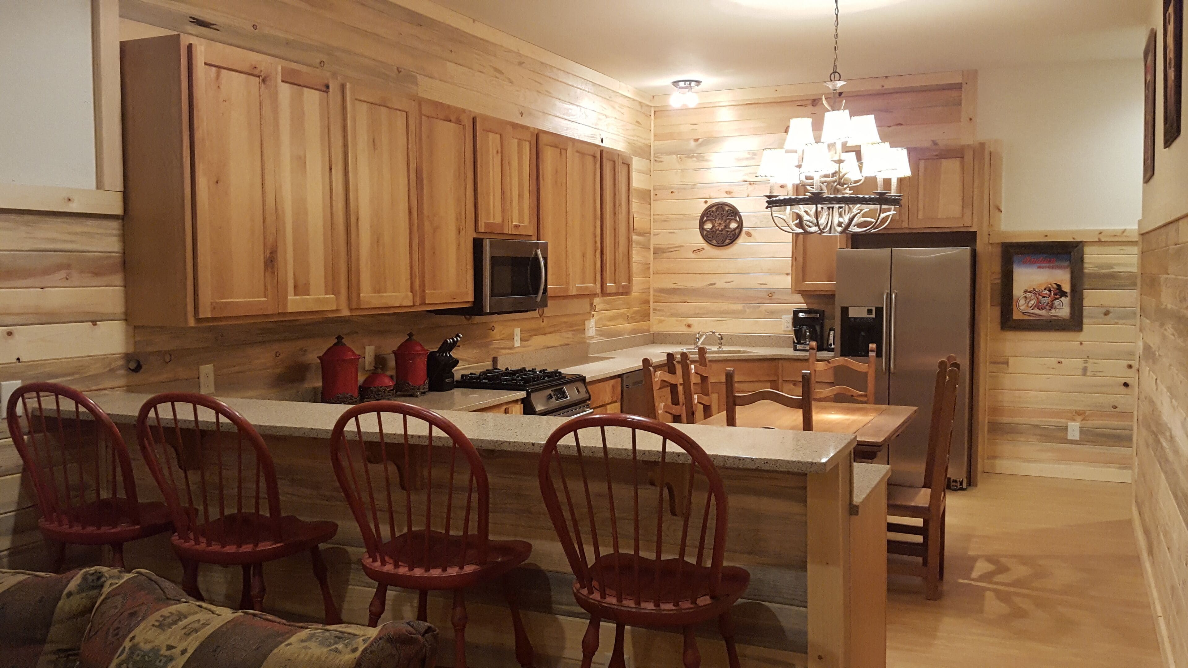 尊荣联排别墅 | 私人厨房 | 冰箱、微波炉、烤箱、炉灶