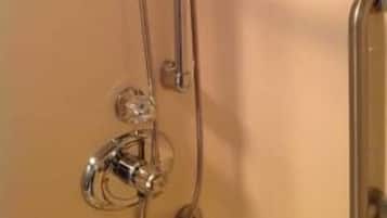 Rom – standard, 1 kingsize-seng, ikke-røyk, fjellutsikt | Dusj på badet