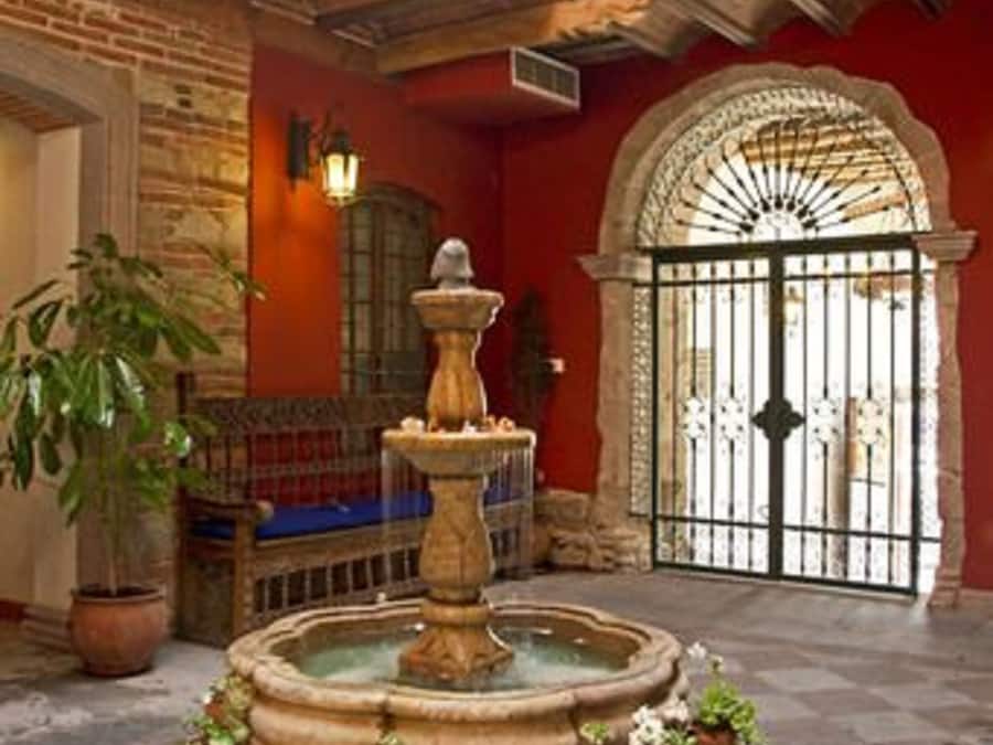 Interior entrance