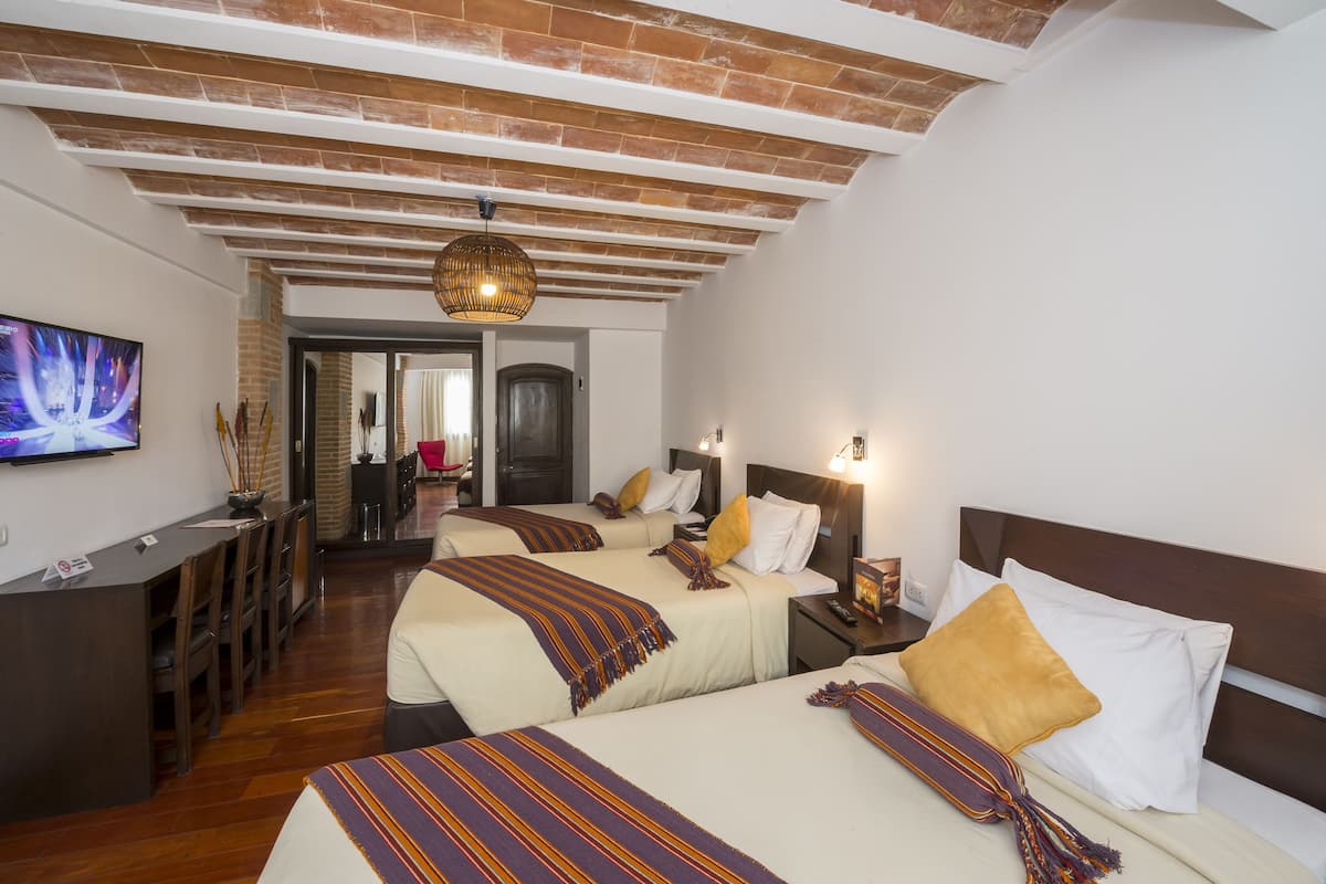 Standard Triple Room | Premium bedding, down comforters, Select Comfort beds, minibar