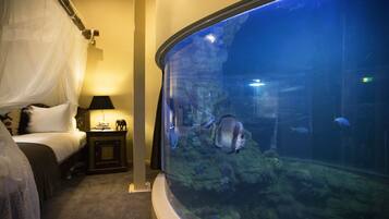Luxury Reef Room (Check in by 2:30pm) | Draps en coton égyptien, literie de qualité