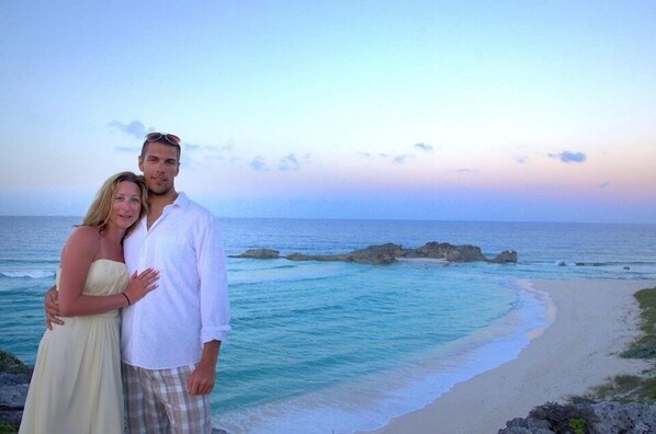 White sand