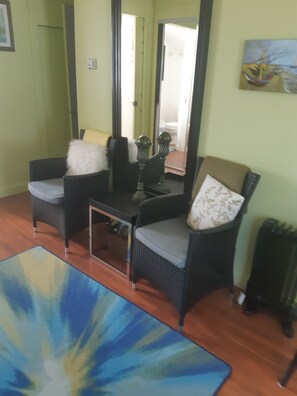 Spiseområde på rommet