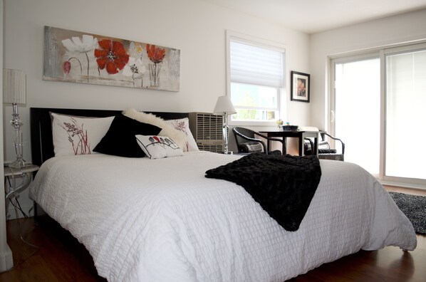 1 soverom, sengetøy i egyptisk bomull og sengetøy av topp kvalitet