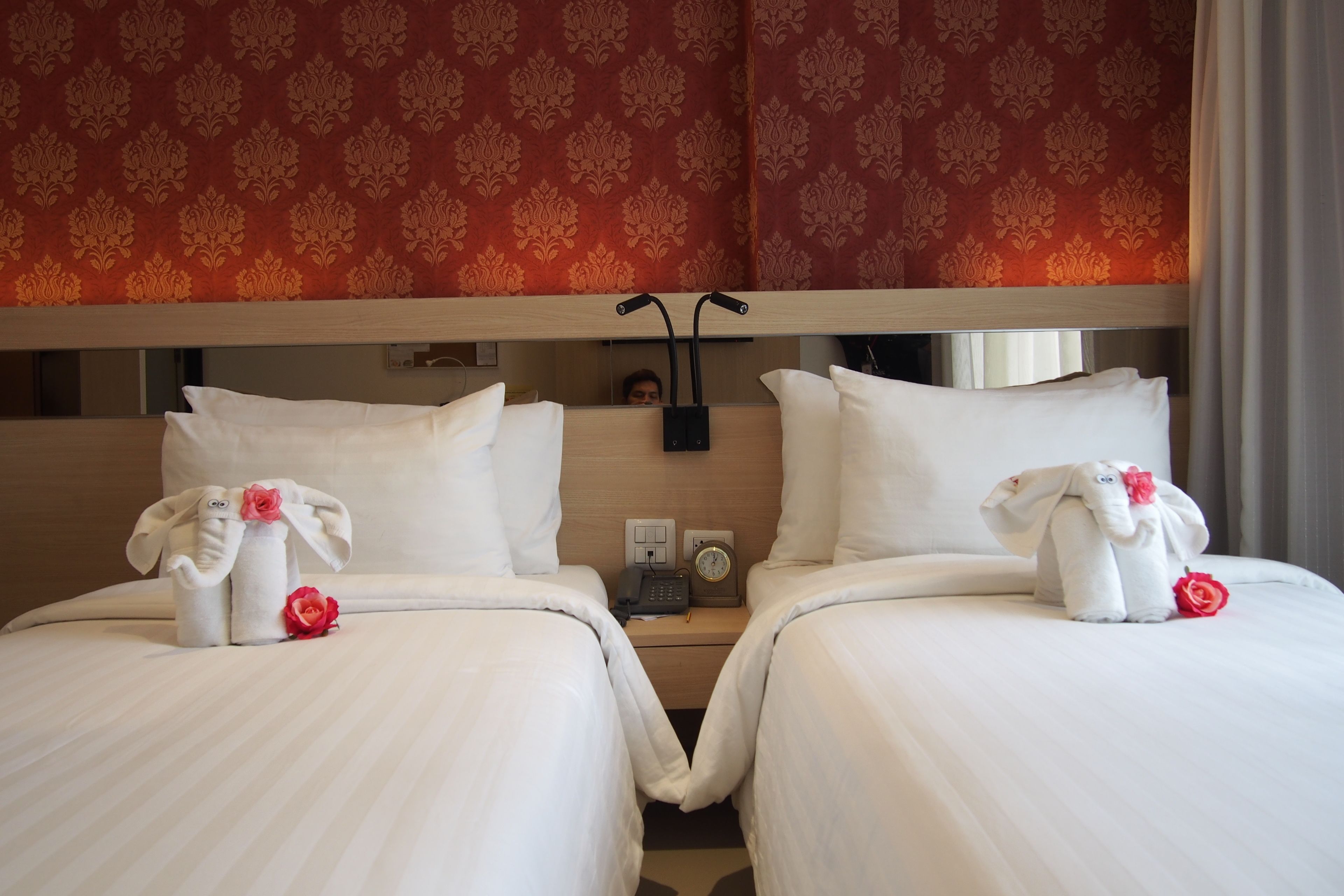 superior twin room | hypo-allergenic bedding, in-room safe, desk, blackout curtains