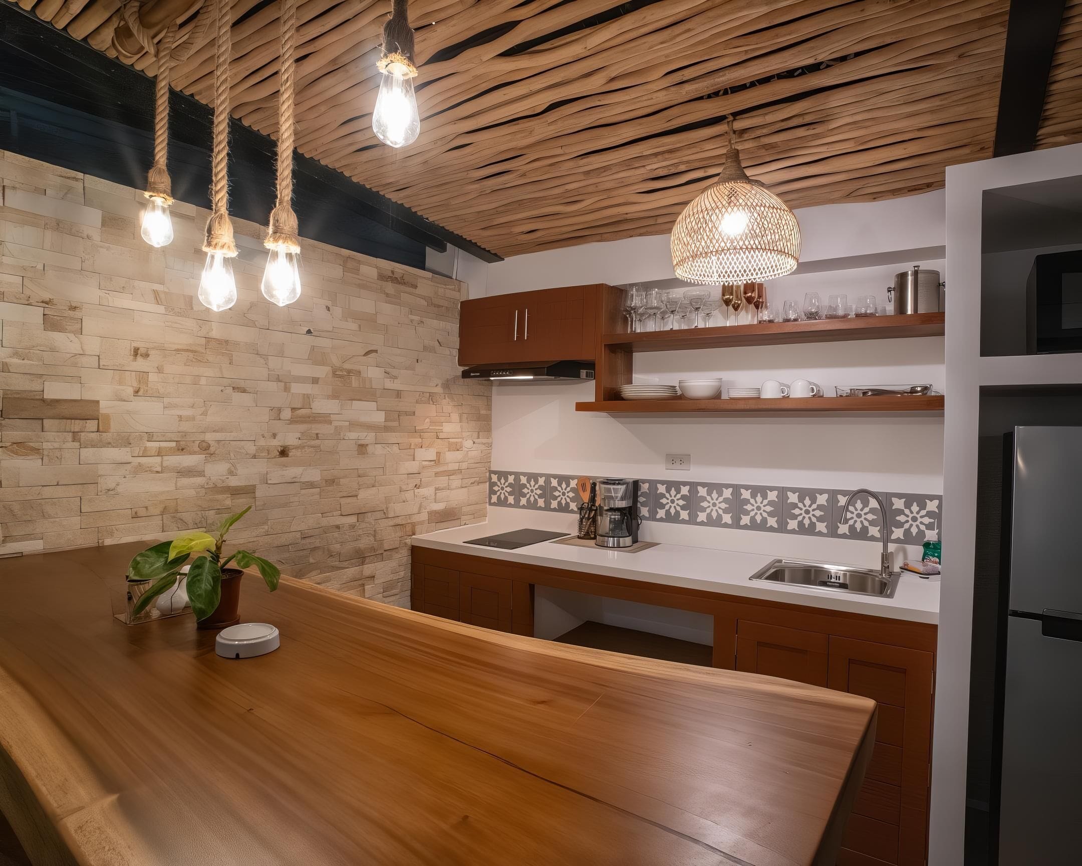 two bedrooms villas with private swimming pool | private kitchenette | mini-fridge, electric kettle, high chair