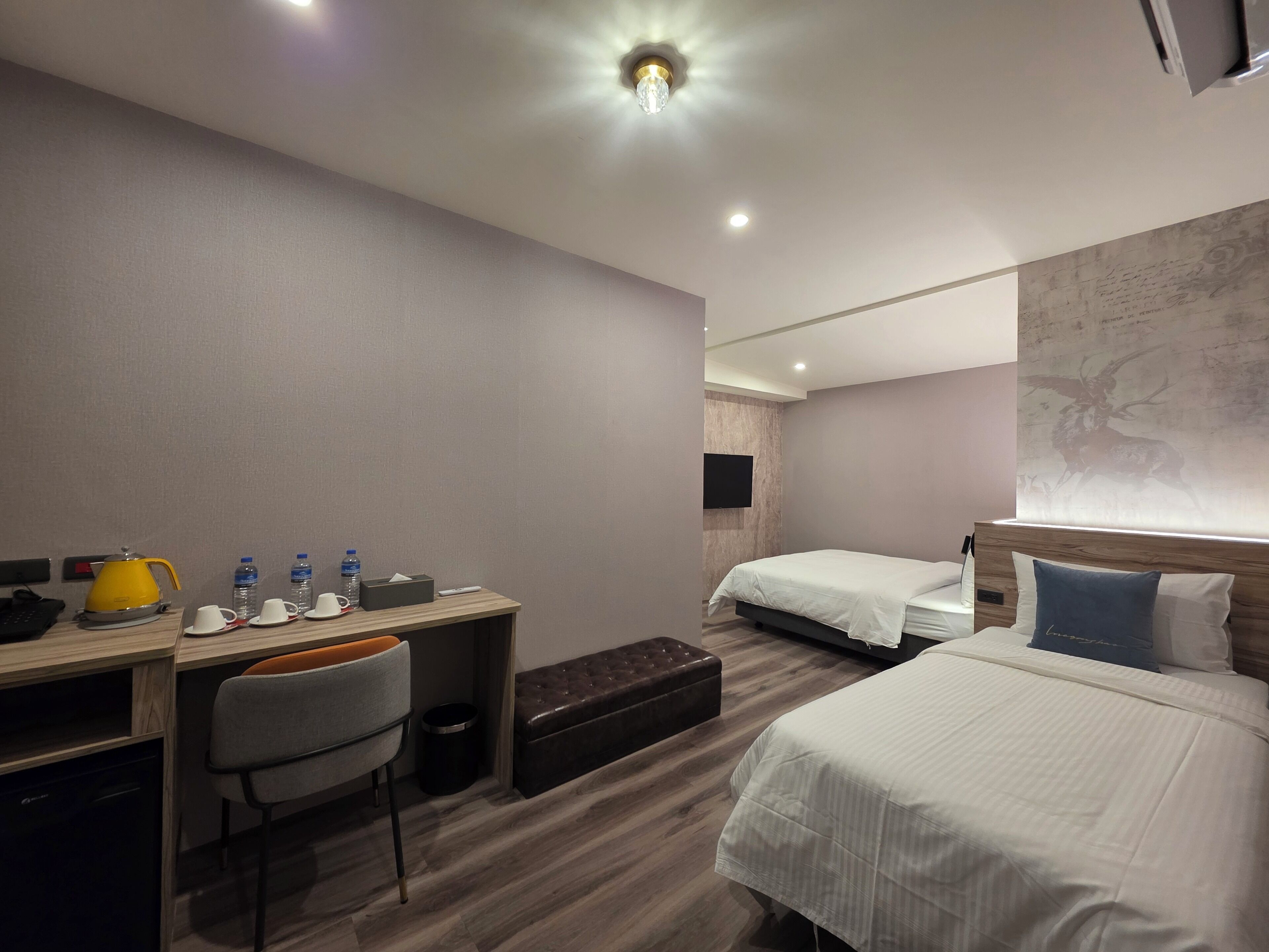 Wifi gratis y ropa de cama 